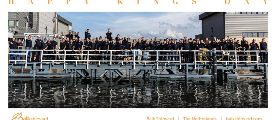 TEAM | Balk Shipyard celebrates Kings day